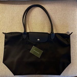 Longchamp nylon/leather Tote